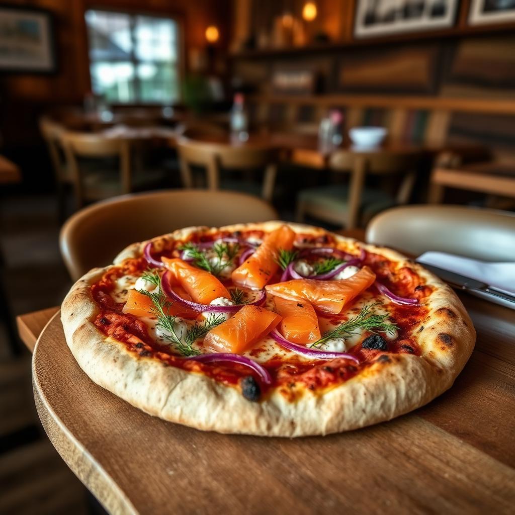 Fireside Pizza pizza