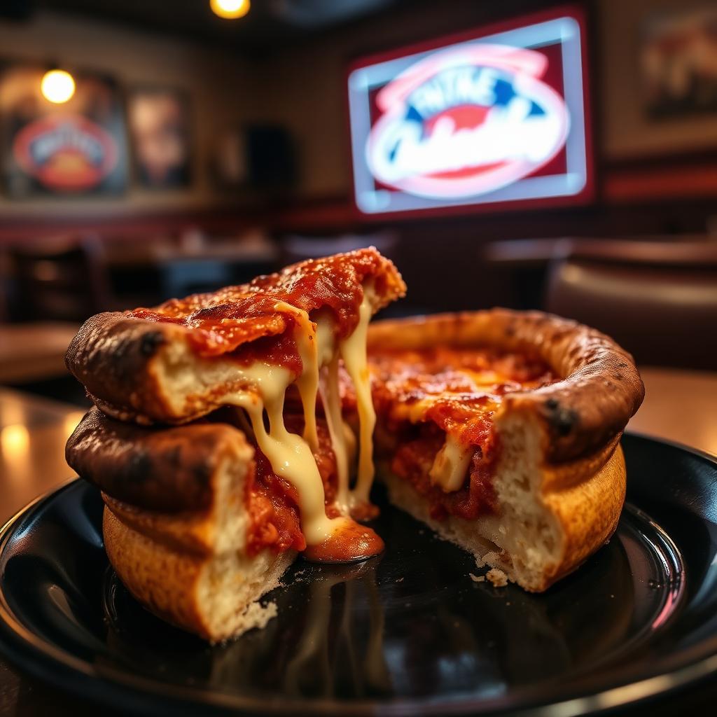 Gusano's Chicago Style Pizzeria pizza