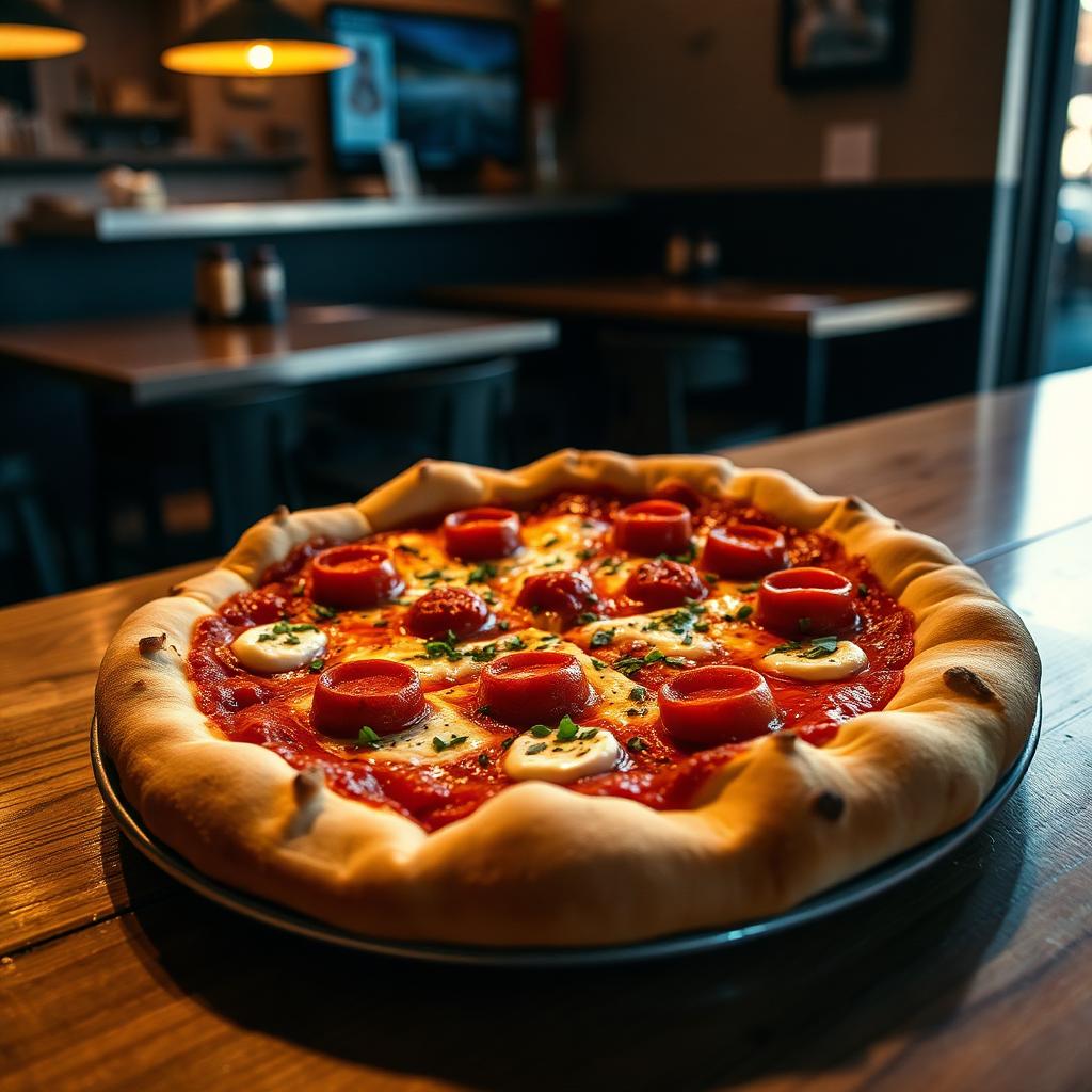 Myke's Pizza pizza