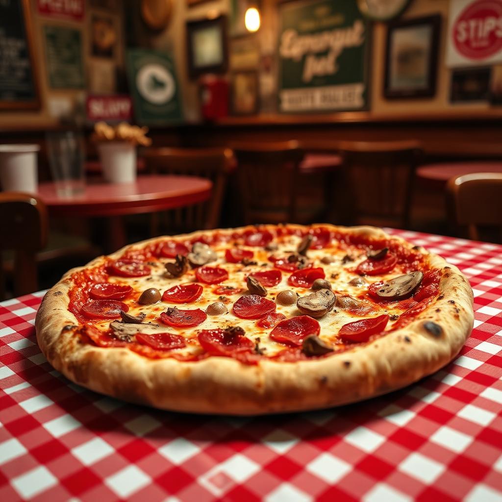 Monica's Pizza pizza