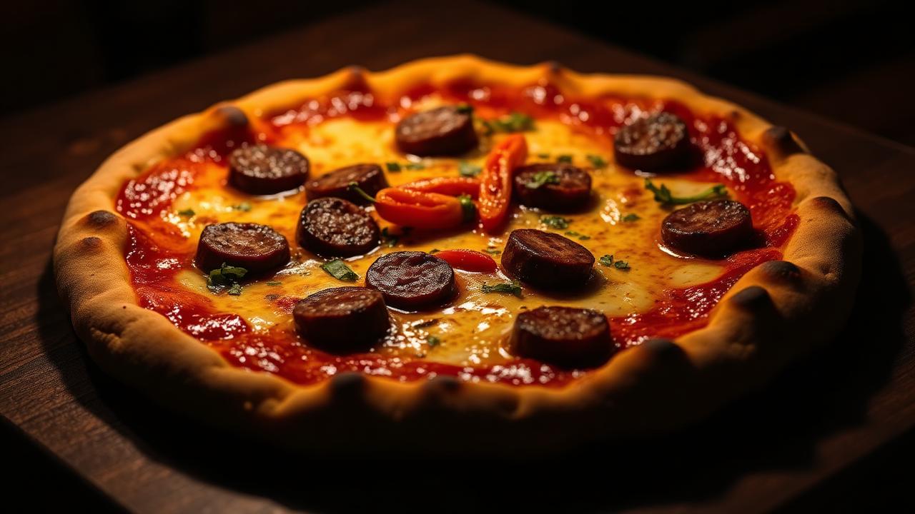 Colony Grill pizza