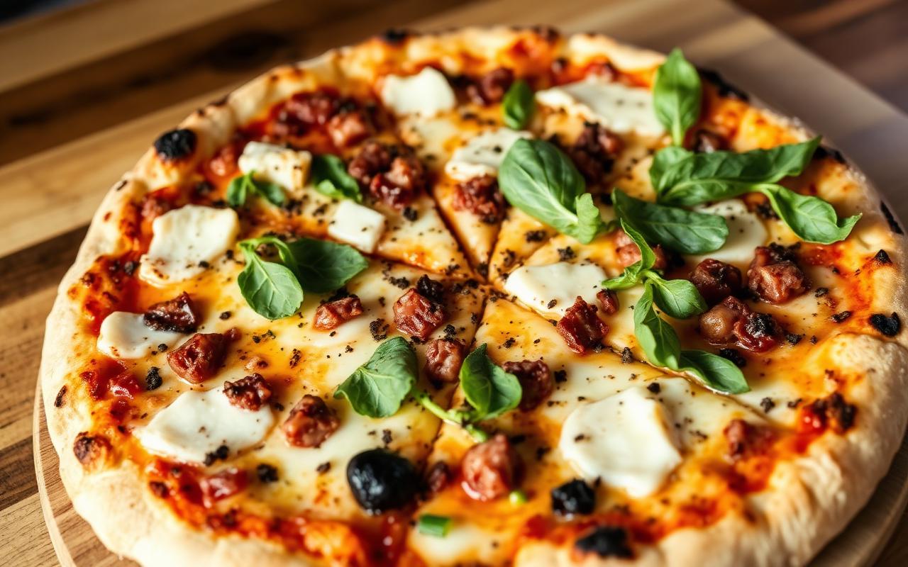 Weights + Measures pizza