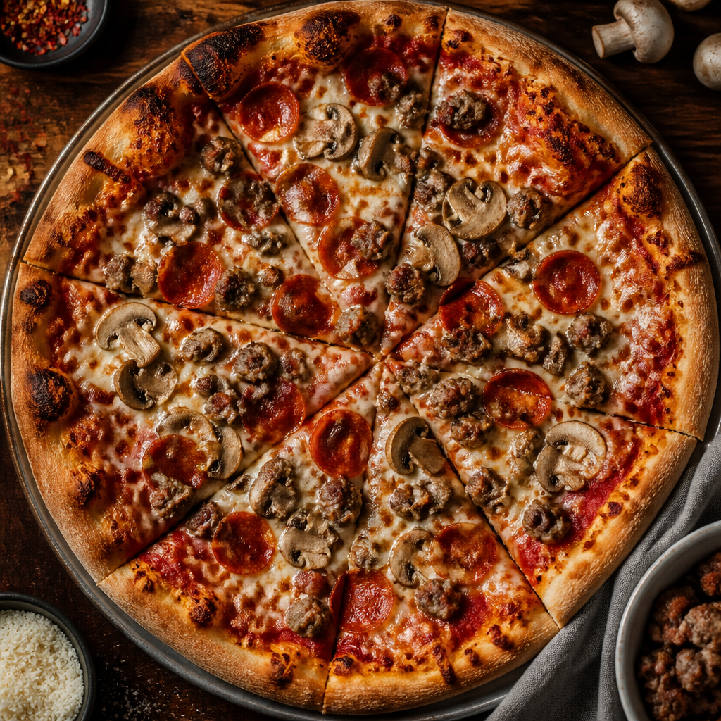 Zeppelin's Pizzeria pizza