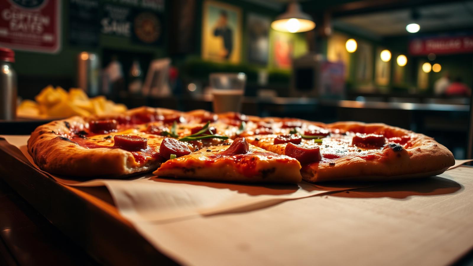 Pat's Pizza pizza