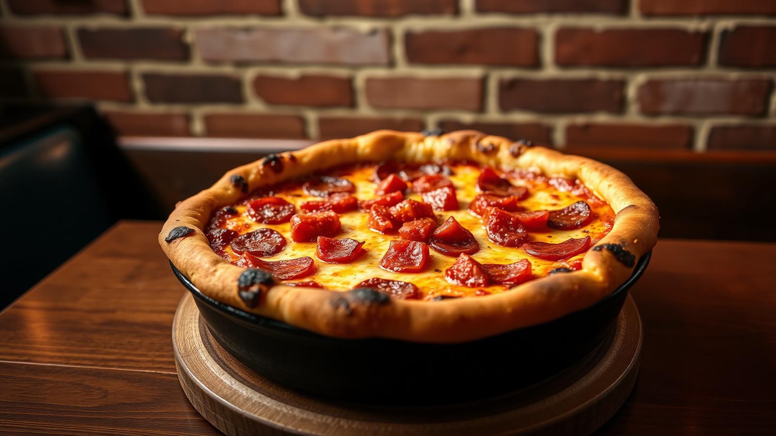 Pizzeria Uno pizza