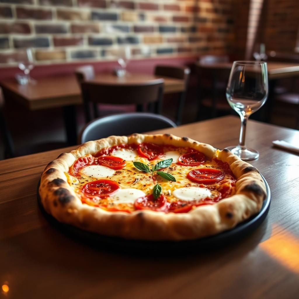 Theo's Pizzeria pizza