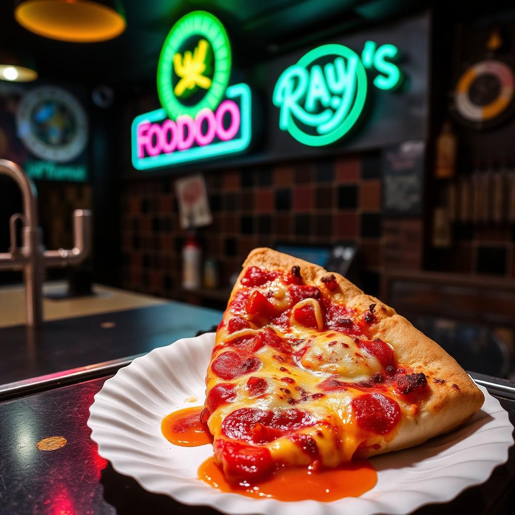 Voodoo Ray's pizza