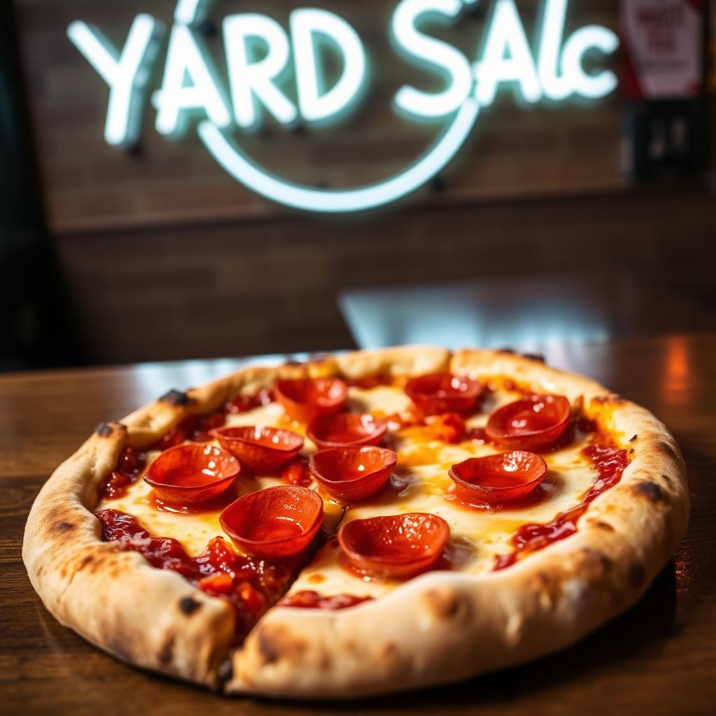 Yard Sale Pizza pizza