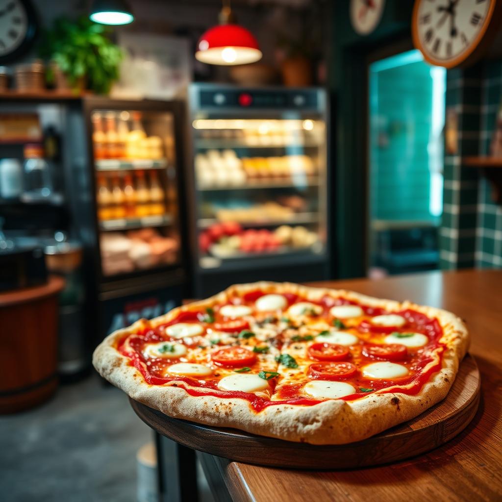 Vace Italian Delicatessen pizza