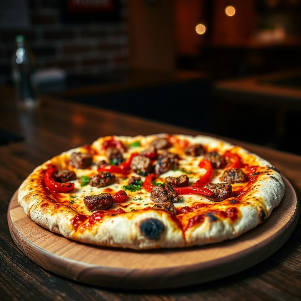 Red Wagon Pizza pizza