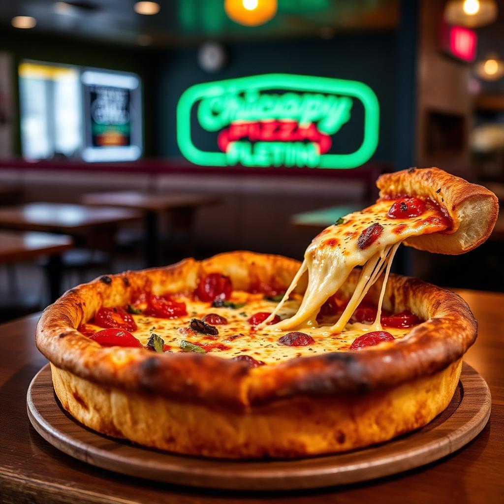 Minsky's Pizza pizza
