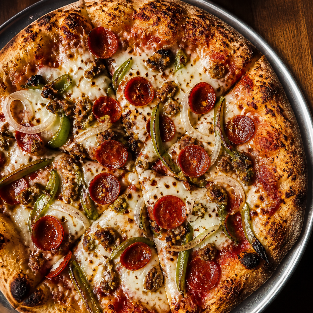 Oxford Canteen pizza