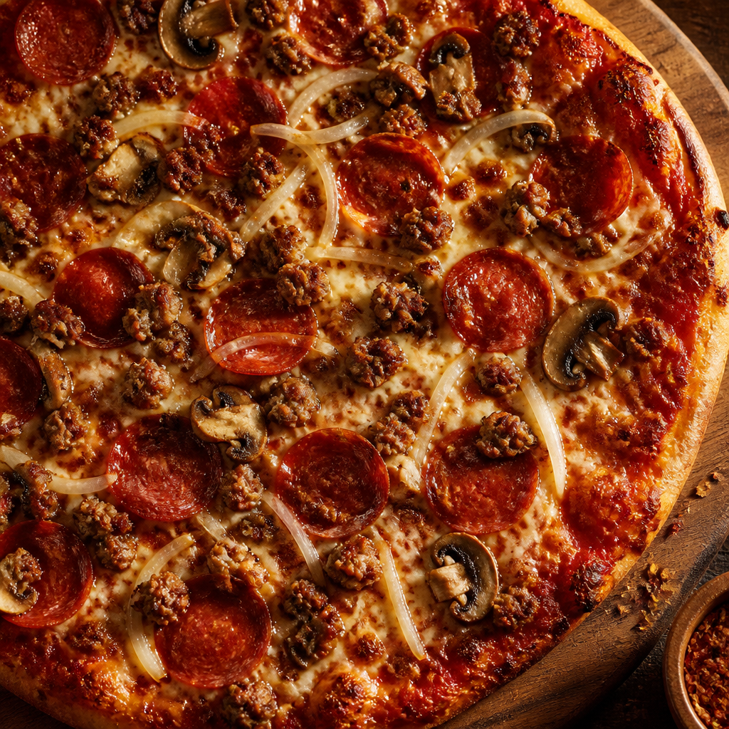 Fireside Pizza pizza