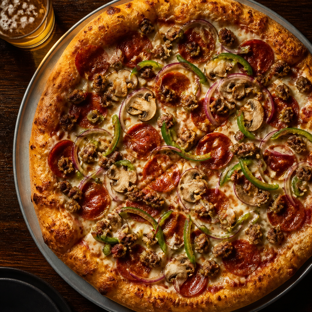 Brewhalla pizza
