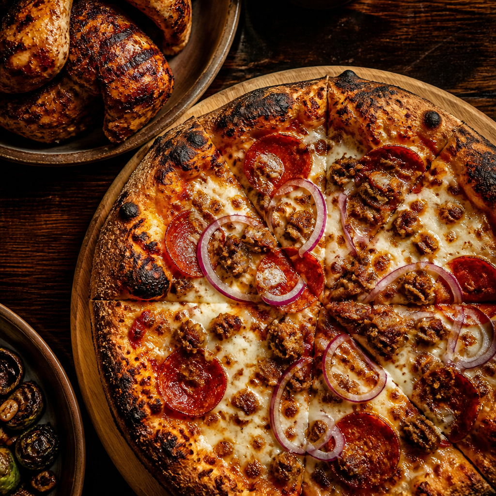 Doolittles Woodfire Grill pizza