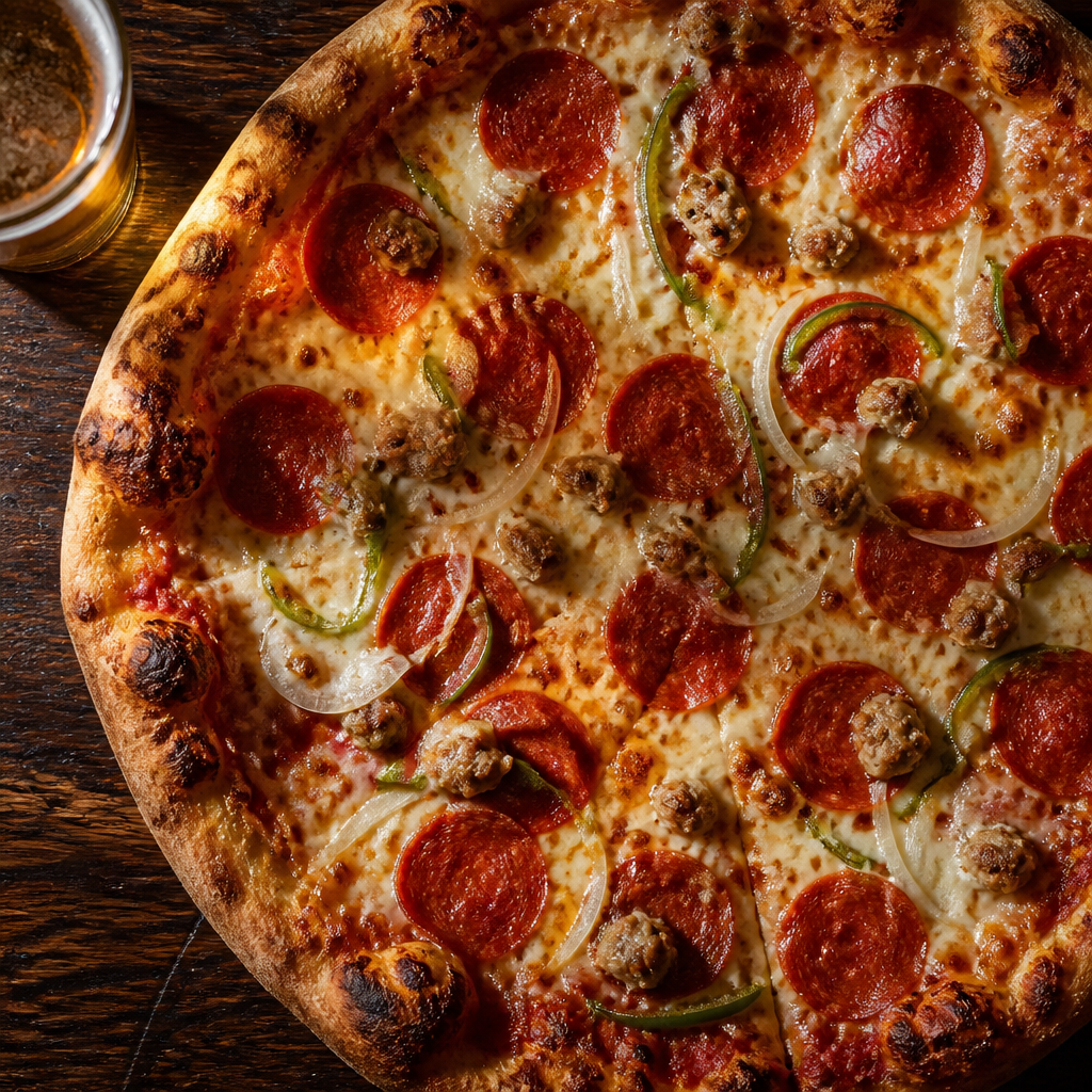 100 Club pizza