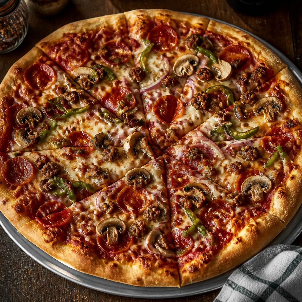 White Mountain Bagel (Pizza) pizza