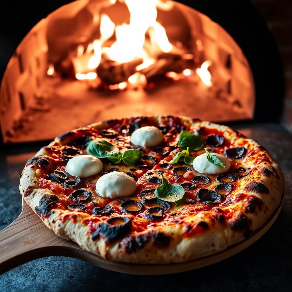 Santillo's Brick Oven Pizza pizza