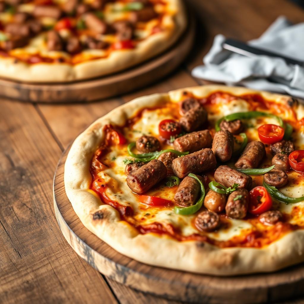 Upper Crust Pizza pizza