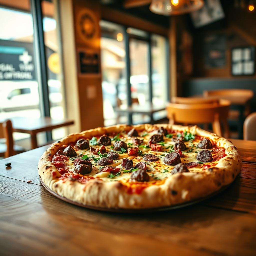 Blind Onion Pizza & Pub pizza