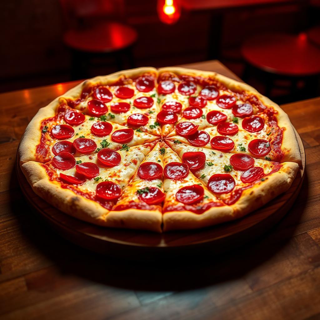 Joe Momma's Pizza pizza