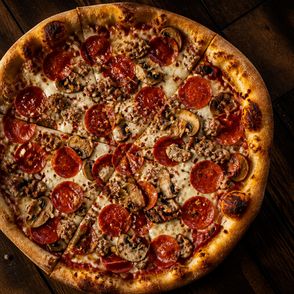 Sidewall Pizza pizza