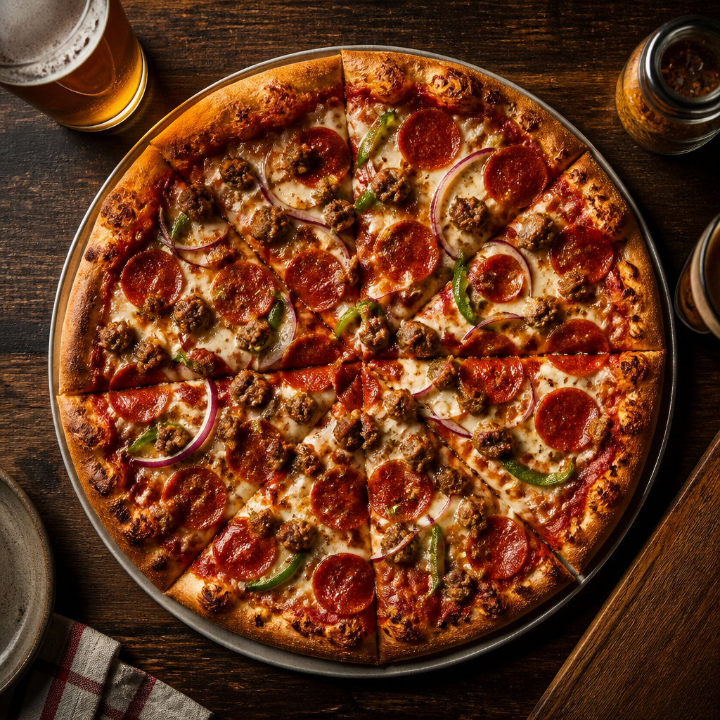Firehouse Brewing (Pizza) pizza
