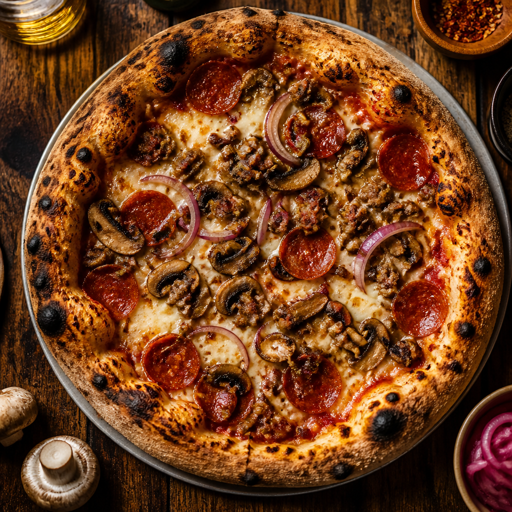 Tally's Silver Spoon pizza