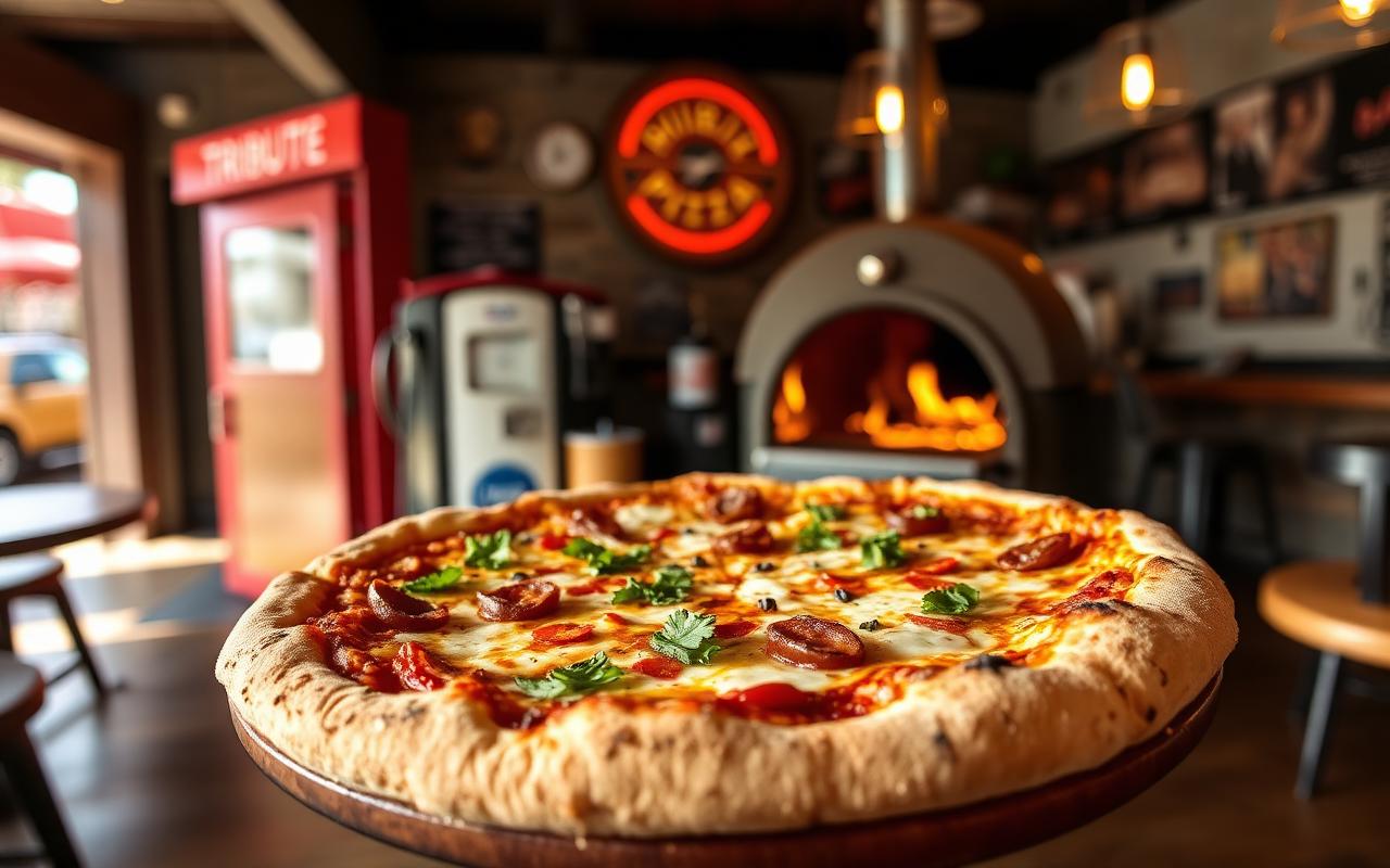 Tribute Pizza pizza