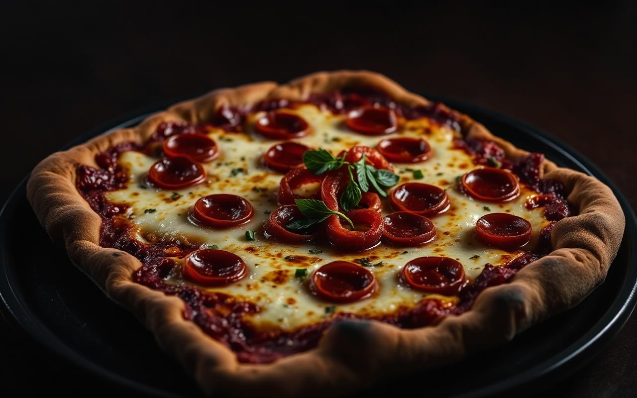 Dino's Tomato Pie pizza