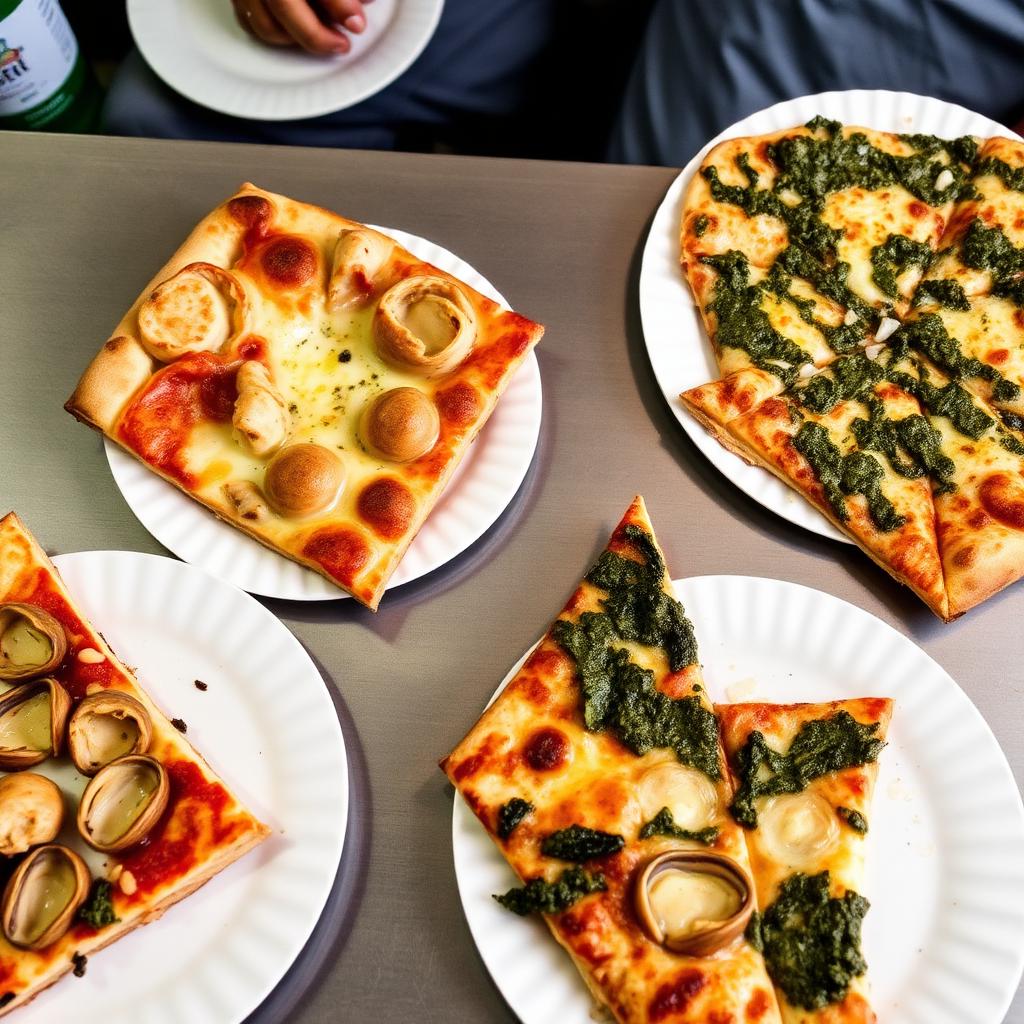 Golden Boy Pizza pizza