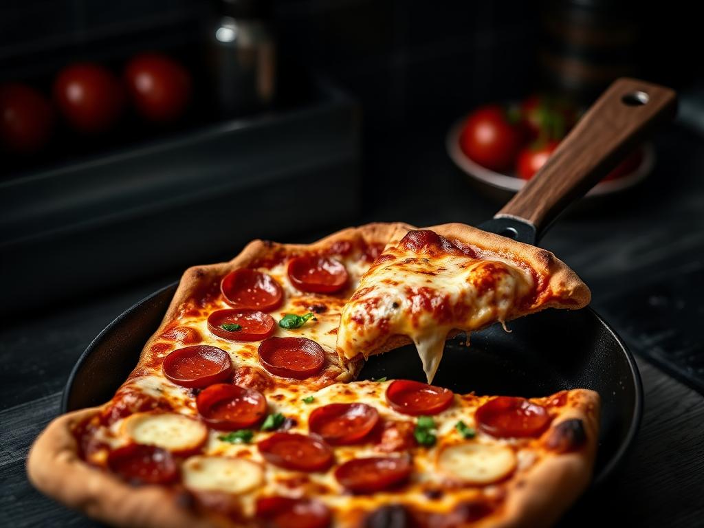 Louie's Ham & Corned Beef pizza