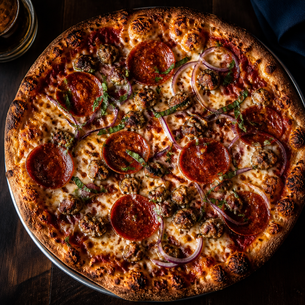 Prohibition Pig pizza