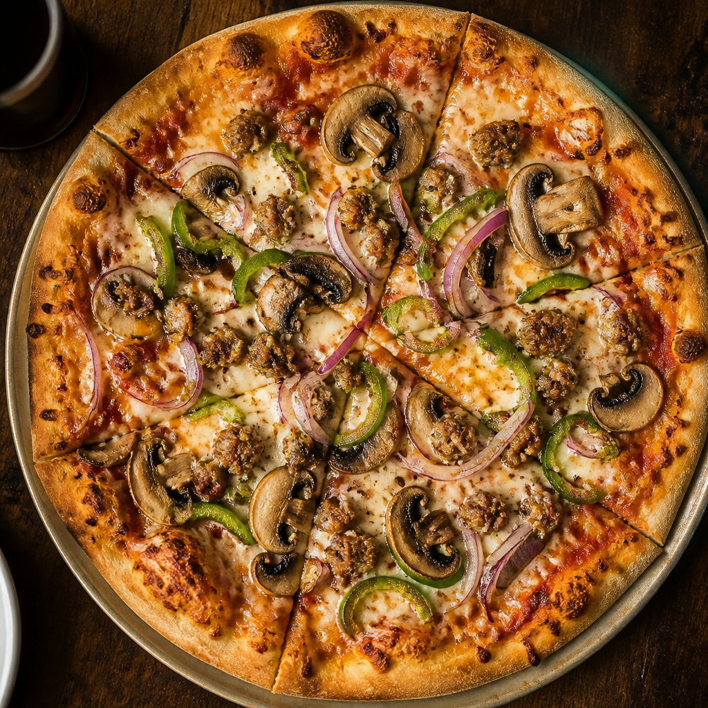 Morgantown Brewing (Pizza) pizza