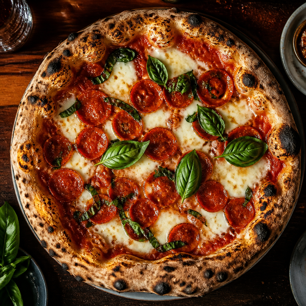 The Secret Sandwich Society pizza