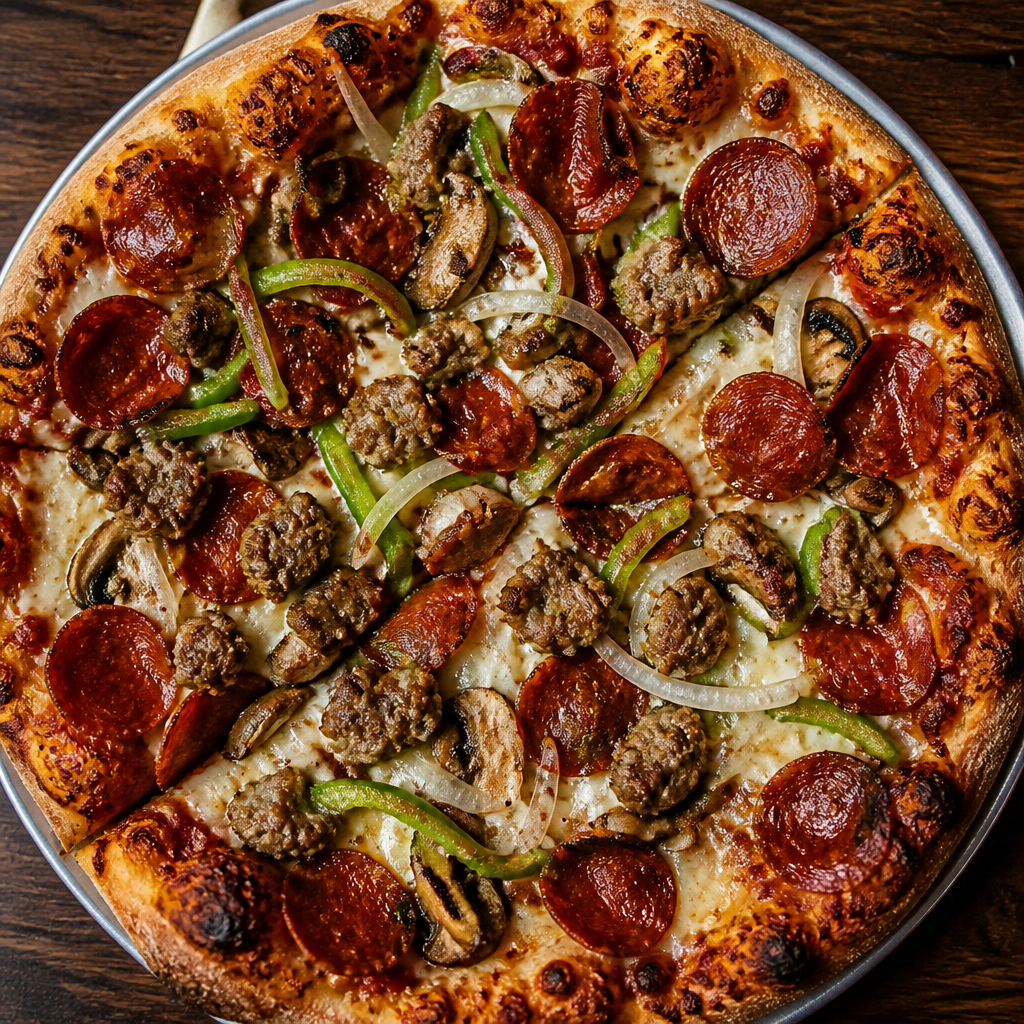 Accomplice Beer Company pizza