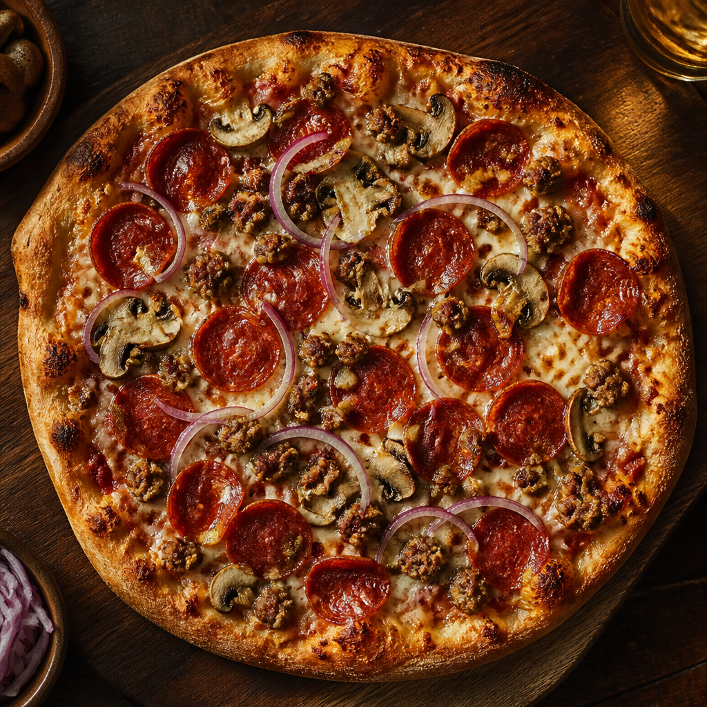 Bozeman Trail Steakhouse pizza